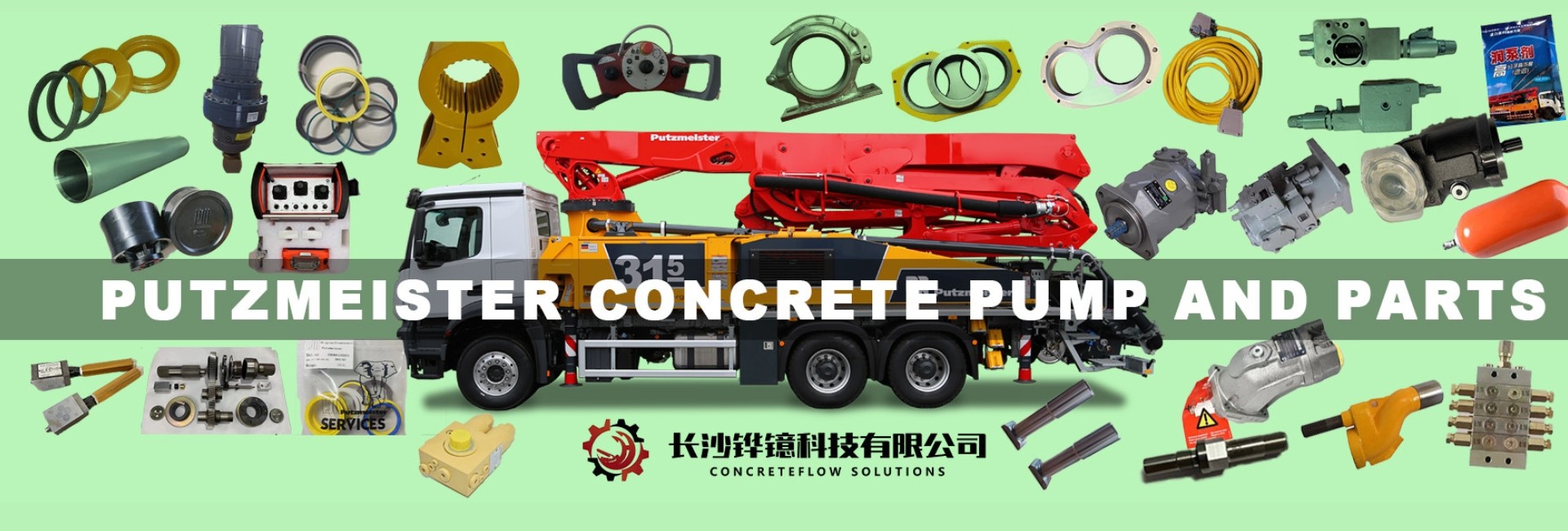 qualità Parti del camion della pompa per calcestruzzo fabbrica